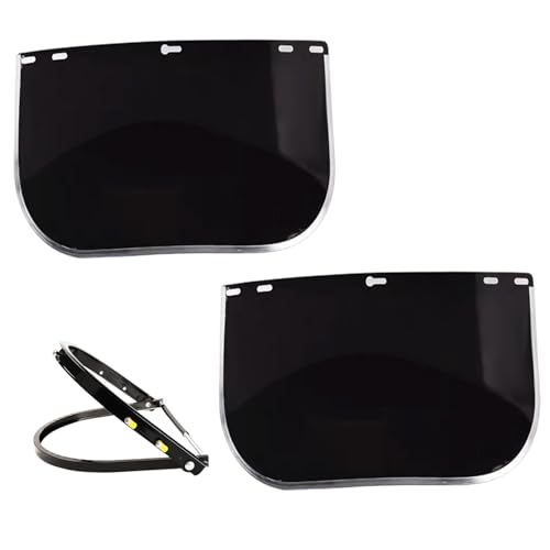Jeorywoet Tinted Face Shield, 2pcs Tinted Face Shield mit 1 -pc von Jeorywoet