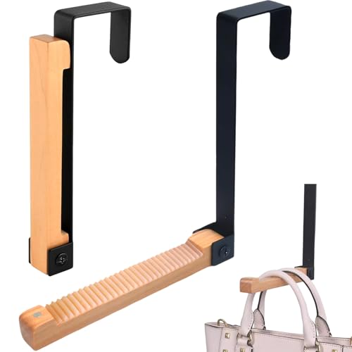 Jeorywoet Über dem Tür trocknenden Rack faltbares Holz über dem Türkleiderbügel mit rutschfestem Pademer Jeorywoet Über dem Tür trocknenden Rack faltbares Holz über dem Türkleiderbügel mit rutschfestem Pademer von Jeorywoet