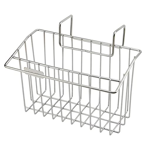 Jeorywoet Waschbecken hängende Korb, Schwammhalter Schwamm Entwässerung aus rostfreiem Stahl Spüle Hangeskorb für Sink Stopper und Seife, Edelstahl -Spüle Organizer von Jeorywoet