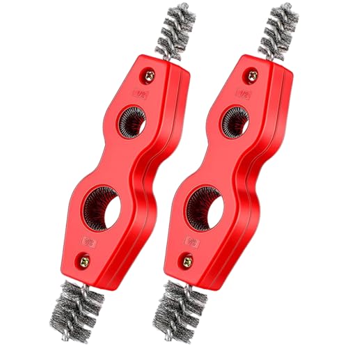Kupferrohr -Debring -Werkzeug, 2pcs Kupferrohrreiniger, 4 in 1 rotes Debring -Werkzeug für PVC PPR Messing Aluminiumrohre, Handwerkzeuge Kupferrohr -Debring -Werkzeug, 2pcs Kupferrohrreiniger, 4 in 1 rotes Debring -Werkzeug für PVC PPR Messing Aluminiumrohre, Handwerkzeuge von Jeorywoet