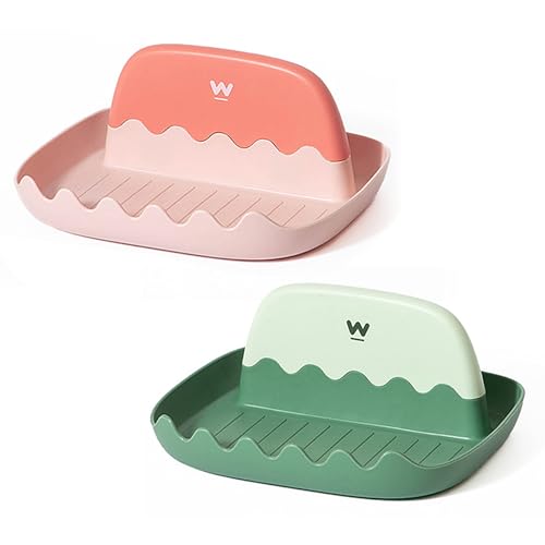 Löffel Ruhe mit Deckelhalter, Potdeckelhalter 2pcs Löffel Ruhe mit tropffreier Küche Spatel Rack Wärme-resistent für Utensiliengabeln beim Kochen für die Heimküche von Jeorywoet