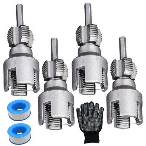 PVC Pipe Threader, 7pcs/Set PVC Pipe Threader, 3/4 -Zoll -Kit enthält Bänder und Handschuhe für Zuhause PVC Pipe Threader, 7pcs/Set PVC Pipe Threader, 3/4 -Zoll -Kit enthält Bänder und Handschuhe für Zuhause von Jeorywoet
