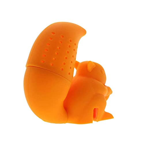 Silikonteefilter, Eichhörnchen -Tee -Infuser süßes Tier lose Blattsieb Silikon Fine Mesh Filter für Heimküche Silikonteefilter, Eichhörnchen -Tee -Infuser süßes Tier lose Blattsieb Silikon Fine Mesh Filter für Heimküche von Jeorywoet