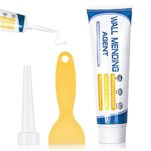 Spackle-Wandreparatur, Wandfleckreparatur-Kit, Mehrzweck-Spackle mit Schaber, wasserdichte lang anhaltende trockene Patch-Kits für Wände, Kit Spackle-Wandreparatur, Wandfleckreparatur-Kit, Mehrzweck-Spackle mit Schaber, wasserdichte lang anhaltende trockene Patch-Kits für Wände, Kit von Jeorywoet