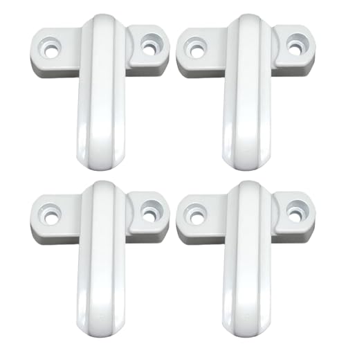 Tür Jammer, 4pcs Terrassentür-Sicherheitsschloss, 90 ° Rotation rostfeste Aluminiumlegierung Jammer mit Schraubenlöchern, Anti-Diebstahl-Flügelschloss für Zuhause für Autos Tür Jammer, 4pcs Terrassentür-Sicherheitsschloss, 90 ° Rotation rostfeste Aluminiumlegierung Jammer mit Schraubenlöchern, Anti-Diebstahl-Flügelschloss für Zuhause für Autos von Jeorywoet
