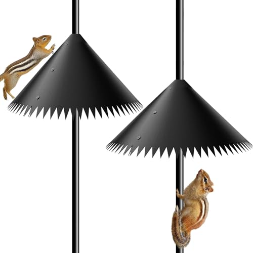 Vogelfutterleitende, 2pcs Eichhörnchen -Schalldämpfer, 19 Wetterfeste Vogelhäuschen mit Stachelkanten, Eichhörnchenschutz mit Schraubendreher & Kleiner Schraubenschlüssel für Garten, abstoßend Vogelfutterleitende, 2pcs Eichhörnchen -Schalldämpfer, 19 Wetterfeste Vogelhäuschen mit Stachelkanten, Eichhörnchenschutz mit Schraubendreher & Kleiner Schraubenschlüssel für Garten, abstoßend von Jeorywoet
