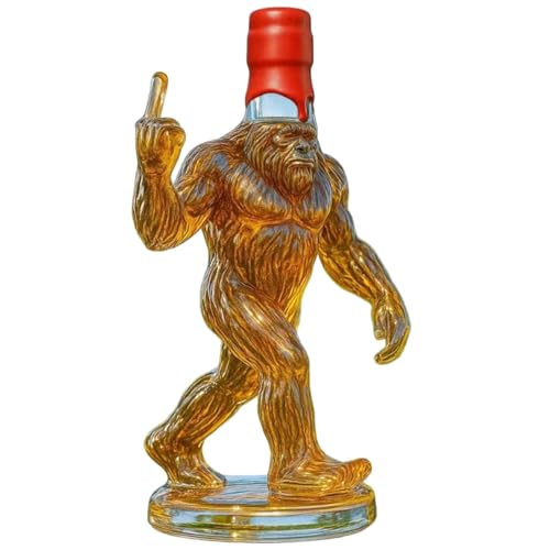 Whisky -Dekanter -Set, Whisky -Dekanter lustiger Gorilla Glasswein mit rebellischer Finger einzigartig Whisky -Dekanter -Set, Whisky -Dekanter lustiger Gorilla Glasswein mit rebellischer Finger einzigartig von Jeorywoet