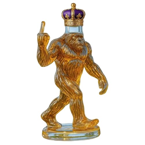 Whisky -Dekanter -Set, Whisky -Dekanter lustiger Gorilla Glasswein mit rebellischer Finger einzigartig Whisky -Dekanter -Set, Whisky -Dekanter lustiger Gorilla Glasswein mit rebellischer Finger einzigartig von Jeorywoet