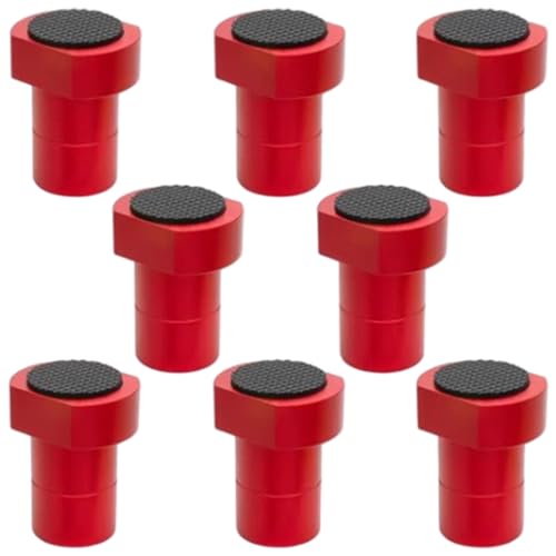 Workbench-Schritte, Bankhunde, 8pcs 20-mm-Aluminium-Legierungsbankklemme mit Nicht-Schlupf-Pad für T-Track-Holzbearbeitungstisch Workbench-Positionierung Workbench-Schritte, Bankhunde, 8pcs 20-mm-Aluminium-Legierungsbankklemme mit Nicht-Schlupf-Pad für T-Track-Holzbearbeitungstisch Workbench-Positionierung von Jeorywoet