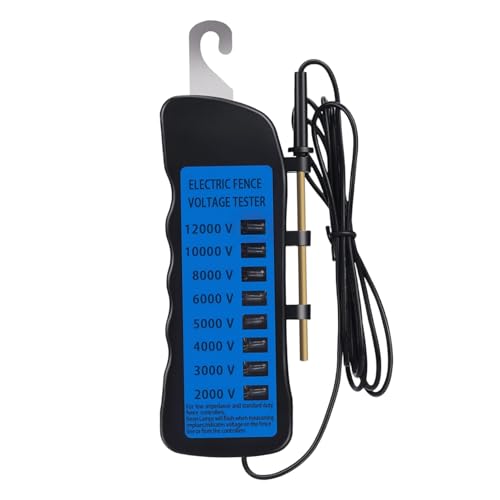 Zauntester, Elektrozauntester, maximal 12 kV mit 8 Neon -Indikatorlichtern für Farmen Zauntester, Elektrozauntester, maximal 12 kV mit 8 Neon -Indikatorlichtern für Farmen von Jeorywoet