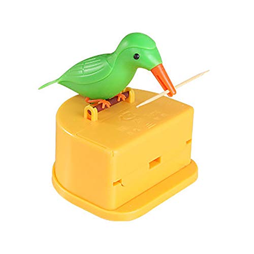 Jepsen Zahn Stocher Bird Automatischer Zahnstocher Box Zahnstocher BehäLter von Jepsen