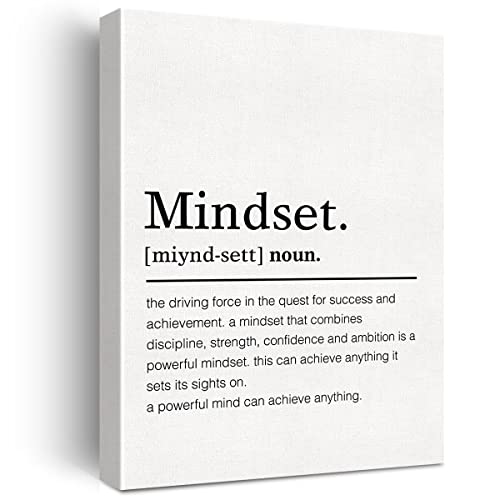 Mindset Definition Leinwand Wandkunst Motivierende Mindset Zitat Leinwand Druck Gemälde Büro Zuhause Wanddekor Gerahmtes Geschenk 30,5 x 38,5 cm Mindset Definition Leinwand Wandkunst Motivierende Mindset Zitat Leinwand Druck Gemälde Büro Zuhause Wanddekor Gerahmtes Geschenk 30,5 x 38,5 cm von JerLoe