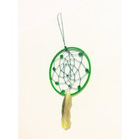 Handgemachter Grüner Traumfänger, Mai Geburtsstein Traumfänger in Autogröße, Unikat, Spirituelles Symbol, Auf Der Erde Basierendes Geschenk von JeriAielloartstore