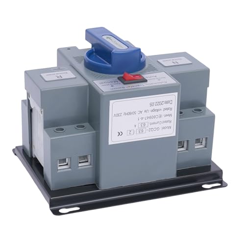 Automatischer Umschalter, Schiene Automatischer Umschalter mit zwei Stromquellen, oben montierter Umschalter, Notstromumschalter von Jerool