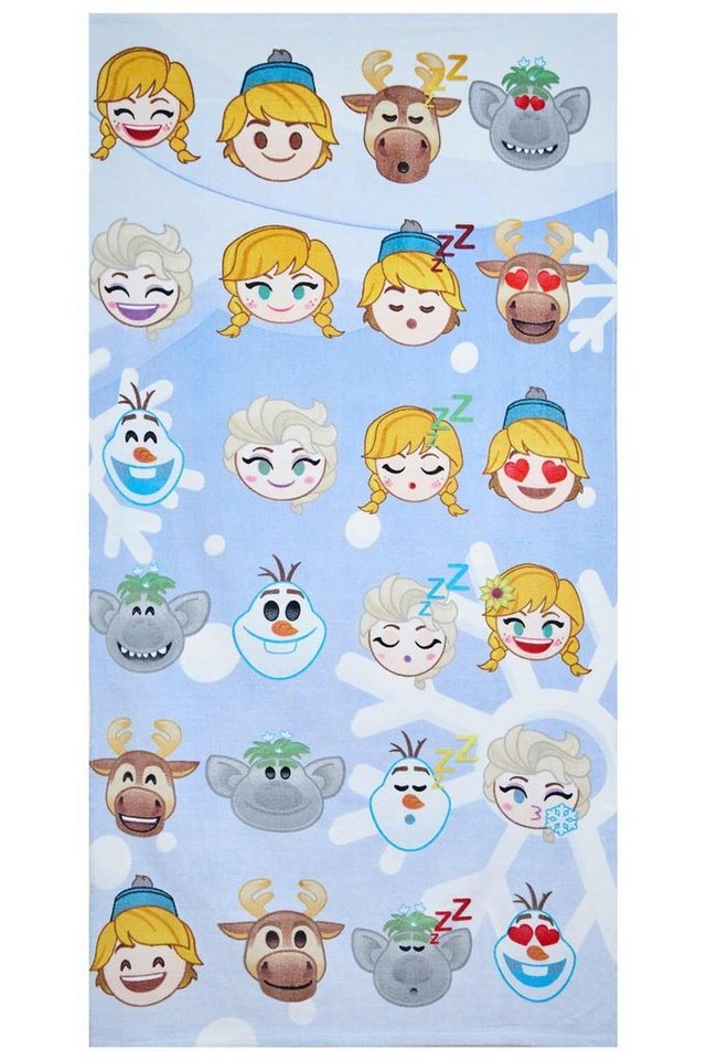 Jerry Fabrics Badetuch Disney Frozen, Frottee (1-St) von Jerry Fabrics