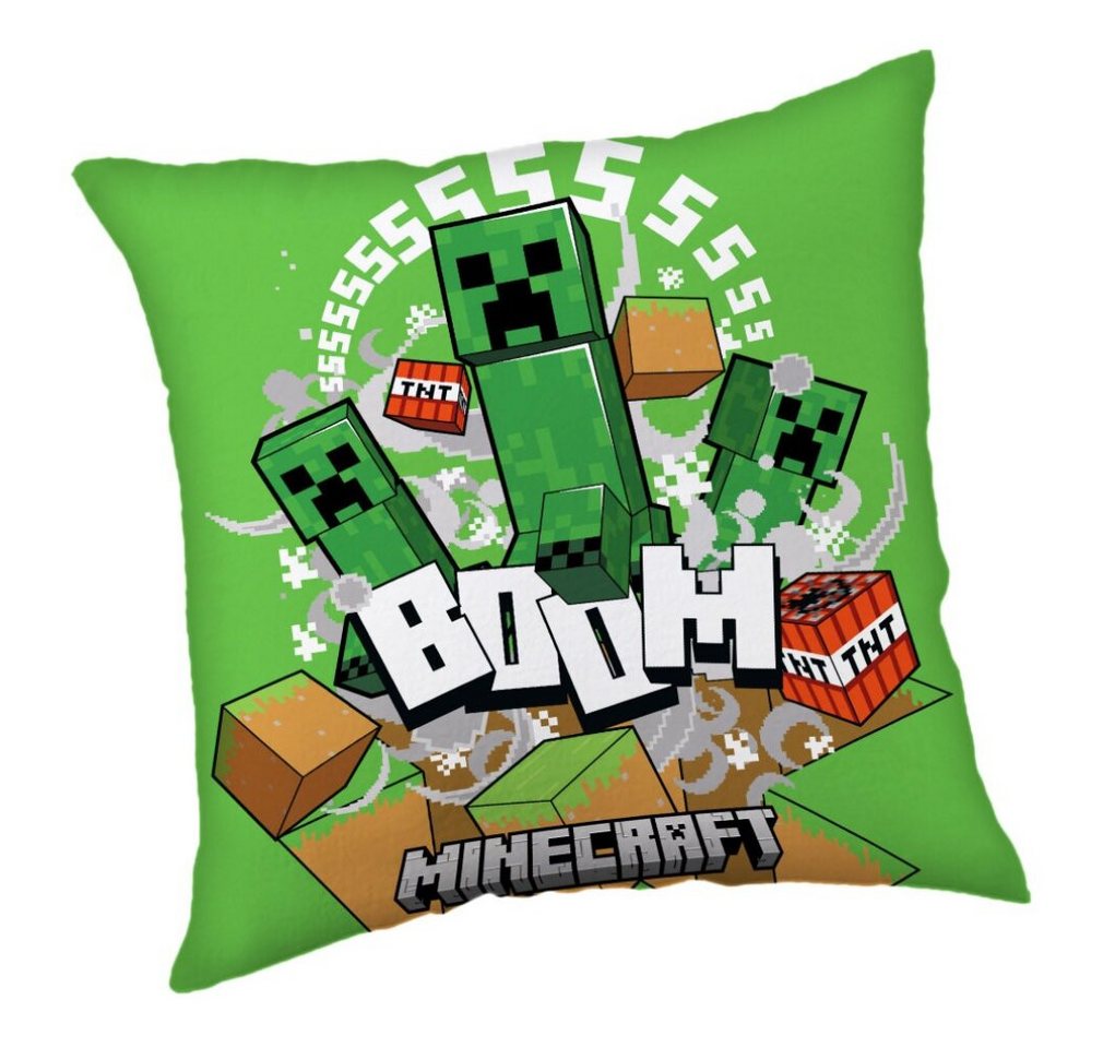 Jerry Fabrics Dekokissen Minecraft Creeper Boom Dekokissen 40*40 cm Jerry Fabrics Dekokissen Minecraft Creeper Boom Dekokissen 40*40 cm von Jerry Fabrics