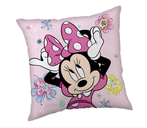 Jerry Fabrics Minnie Mouse Kissen Kuschelkissen Dekokissen 35 x 35 cm von Jerry Fabrics