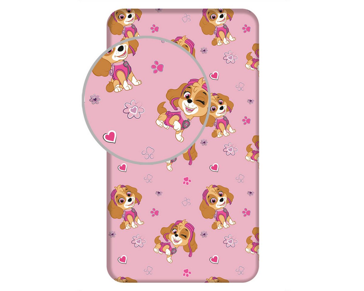 Jerry Fabrics Spannbettlaken Paw Patrol 100 % Baumwolle, für Matratzen 90×200 cm Jerry Fabrics Spannbettlaken Paw Patrol 100 % Baumwolle, für Matratzen 90×200 cm von Jerry Fabrics