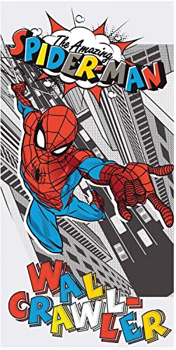 Jerry Fabrics Spiderman Duschtuch Badetuch Strandtuch 70 x 140cm von Jerry Fabrics