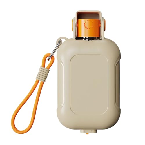 2-in-1-Hunde-Trinkflasche, mit lecksicherem Design, 20,1x10.9x5,3 cm, Hundwasserspender, Haustier-Reise-Trinkflaschen, tägliche Bequemlichkeit, für kleine bis große Haustiere gehen von Jeruytgh