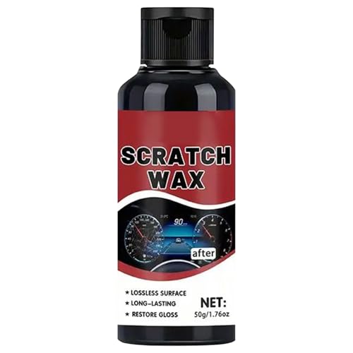 Das Dashboard Screen Scratch Reparaturpaste Mit Lang Anhaltender Beschichtung, 50 G, Innenpflegewachs, Polster- Und Panel-Detailer, Vielseitiger Gebrauch, Zur Reparatur Kleinerer Kratzer von Jeruytgh