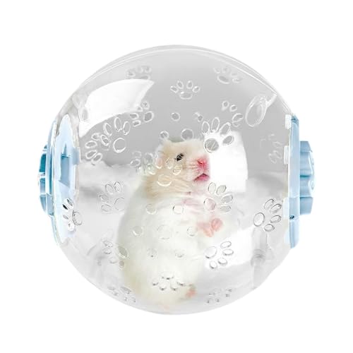 Hamsterrad, Praktische Pflegeroutine, Transparentes Hamsterrad, Leiser Hamster-Laufball, Tragbares Und Praktisches Design, Für Erwachsene, Teenager, Mädchen, Freunde von Jeruytgh