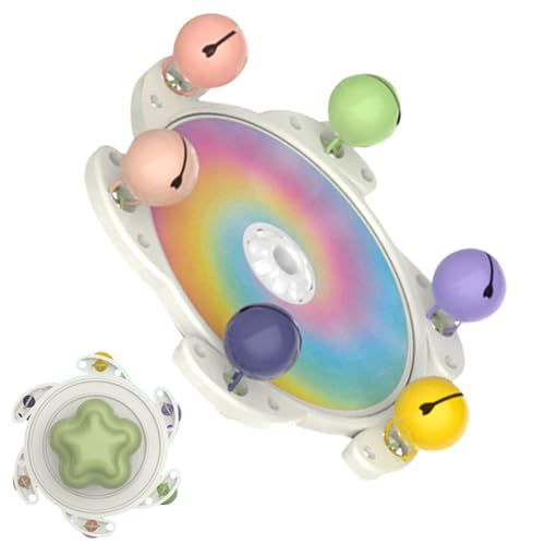 Jeruytgh -Spinner-Spielzeug – Sittiche zum und Drehen, interaktives Puzzle, und Unterhaltungsbegleiter für Haustiere, Nymphensittiche, Nymphensittiche, Sittiche, Lorikeets von Jeruytgh