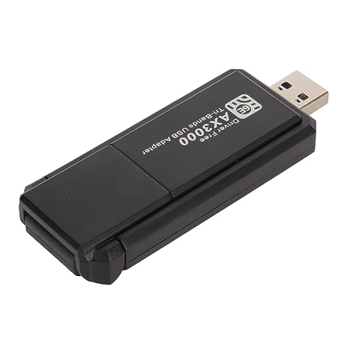 WiFi 6E Netzwerkadapter, USB 3.0 WiFi Adapter 2,4G 5G 6G Band High Speed ​​3000Mbps für 10 11 von Jerys