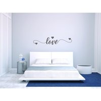 Liebe Wand Aufkleber Inspirierende Nette Einrichtung Herz Schlafzimmer Kunst Motivation Vinyl Gut Schlauch Home Dekoration Geschenkidee von JeshkaDeal