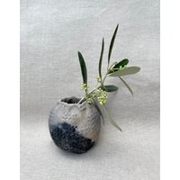 Raku-Keramik-Knospen-Vase von JessGrayArt