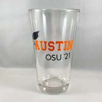 Abschluss Bierglas/Geschenk Glas 2025 Klasse Von College-Abschluss Weinglas von JessicaJamesDesign