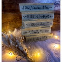 Lichterbox/Holzbox/Dekobox/Klötzchen Lichterbox/Holzbox/Dekobox/Klötzchen von Jessicaswerk