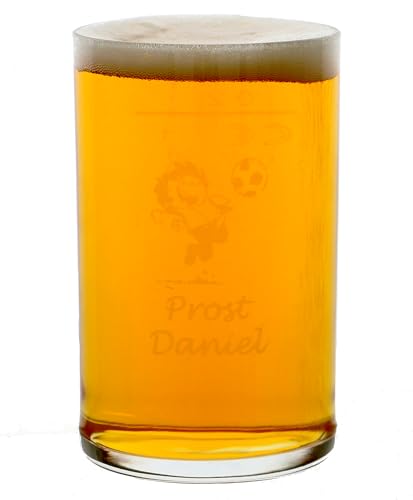 Bierglas, Bierkrug, Weizenglas mit Gravur Wunsch-Motiv und Wunsch-Name, Text personalisiert, Geschenkidee für Bierfreunde, Glas: :Altbier 0.2l von Jessis Geschenkeschmiede