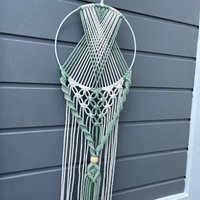 Makramee-Traumfänger Zweifarbig von JessisMAKRAMEEshop