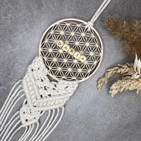 Mini Makramee-Traumfänger Personalisiert von JessisMAKRAMEEshop