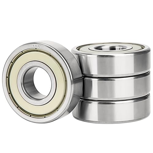 4 Stück 6304ZZ Kugellager 20x52x15mm Chromstahl und Vorgeschmiert Rillenkugellager, 6304Z Doppelte Metalldichtung mit Dichtungen Schilde für DIY, Skateboards, Drehbänke, Motoren 4 Stück 6304ZZ Kugellager 20x52x15mm Chromstahl und Vorgeschmiert Rillenkugellager, 6304Z Doppelte Metalldichtung mit Dichtungen Schilde für DIY, Skateboards, Drehbänke, Motoren von Jesustree