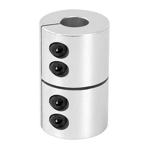 Wellenkupplung 8mm * 8mm Kupplung Koppler Aluminiumlegierung Gelenkmotor, Schrittmotoranschluss Starre für 3D Drucker CNC Maschine DIY Encoder (25mm Dmr 40mm Länge) von Jesustree