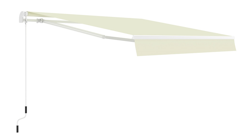 Jet-Line Gelenkarmmarkise Markise Gelenkarm Sonnenschutz 3,5x2,5m beige von Jet-Line