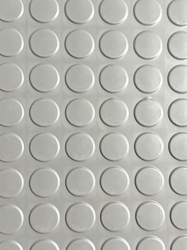 Gummimatte grau Coin Bodenmatte in verschiedenen Längen, Breite:1.2 m Gummimatten Farbe Grau, Gummimatten Länge 50, Gummimattenbreite 100 von Jet-Line