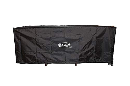 Jet-Line® | Gartenmöbel | Abdeckplane | 3 x 3 m | XXL | schwarz | Winterqualität | witterungsfeste Ausführung | Wasserfest | Oxford Gewebe | Abdeckhaube Schutzhülle | Gartentisch von Jet-Line