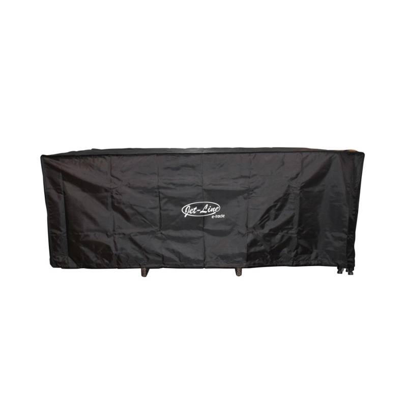 Jet-Line Abdeckplane für Gartenmöbel Schwarz 185 x 118 x 70 cm von Jet-Line