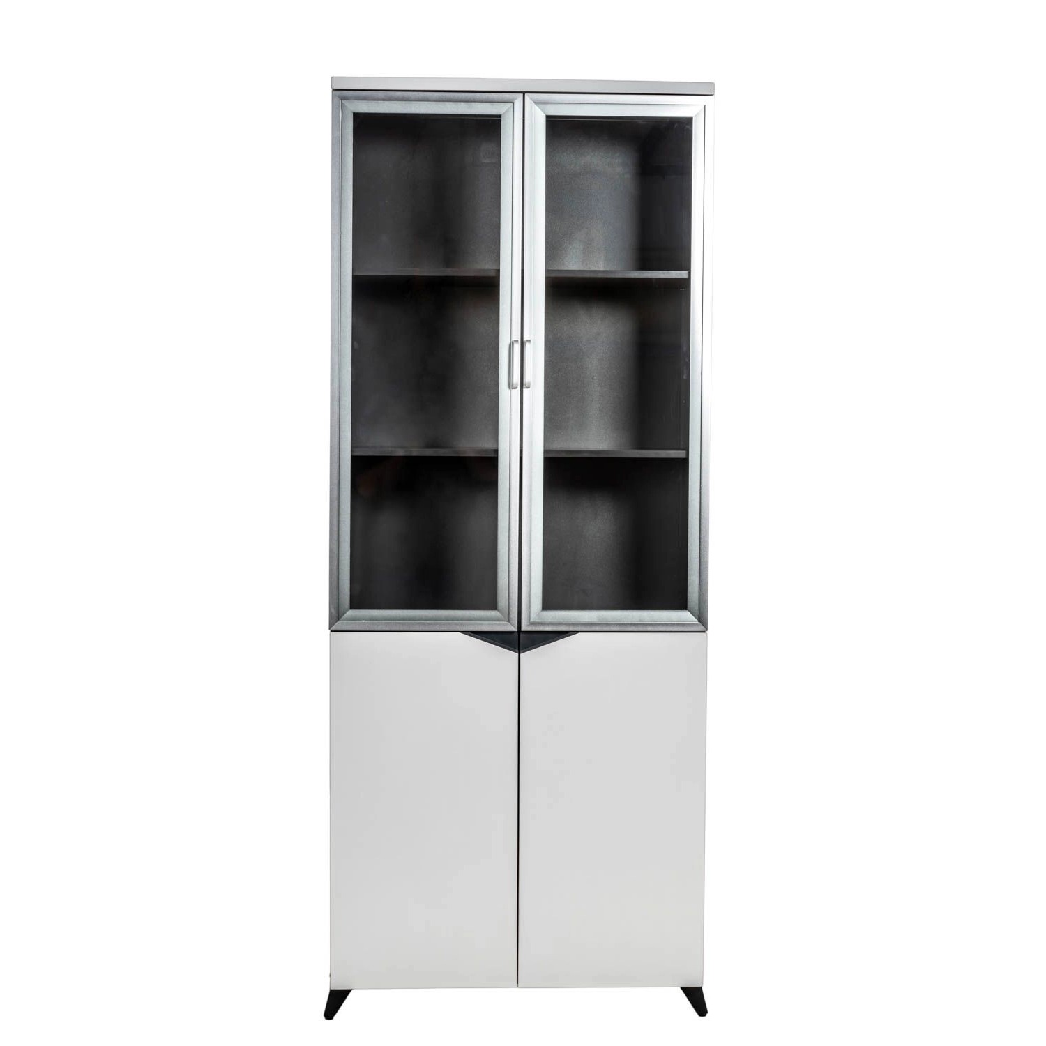 Jet-Line Aktenschrank Carlo in Schwarz-Weiß mit Glastüren 200x80x40 cm Jet-Line Aktenschrank Carlo in Schwarz-Weiß mit Glastüren 200x80x40 cm von Jet-Line