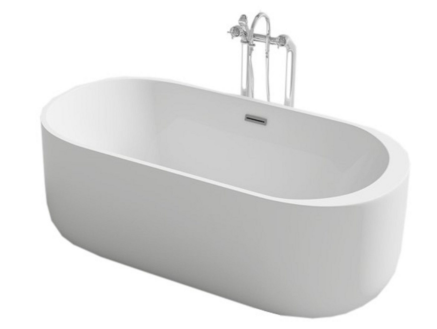 Jet-Line Badewanne Badewanne WETZIKON weiss170x80cm von Jet-Line