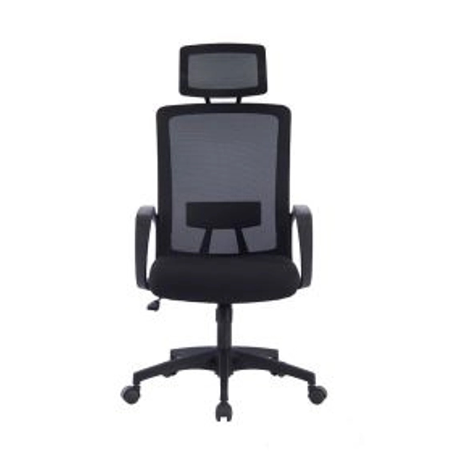 Jet-Line Ergonomischer Bürostuhl Winnipeg Mesh Schwarz Verstellbar Rückenstütze/Armlehne/Sitzfläche von Jet-Line