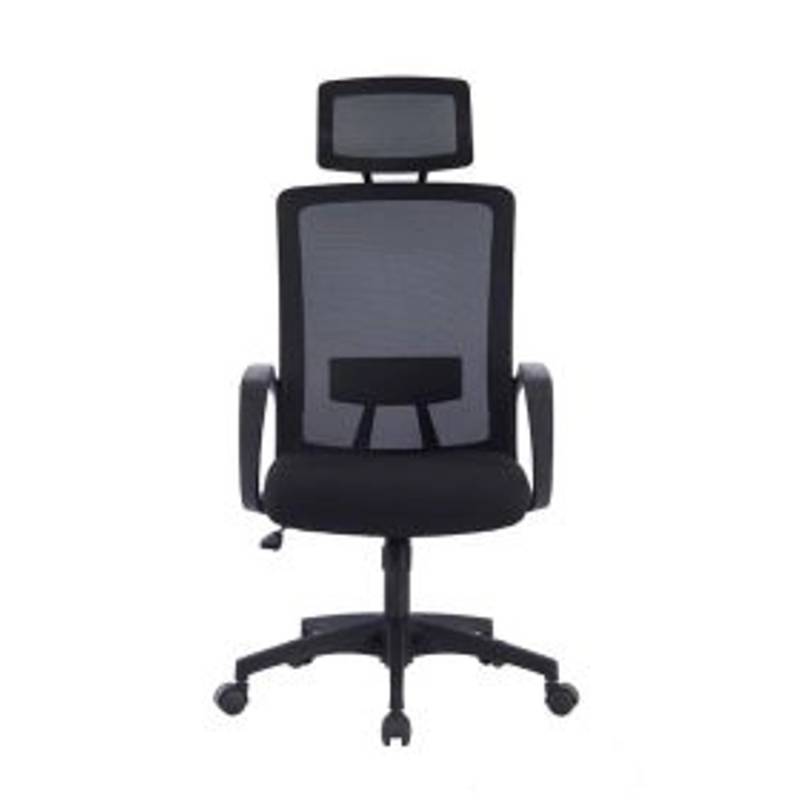 Jet-Line Ergonomischer Bürostuhl Winnipeg Mesh Schwarz Verstellbar Rückenstütze/Armlehne/Sitzfläche von Jet-Line