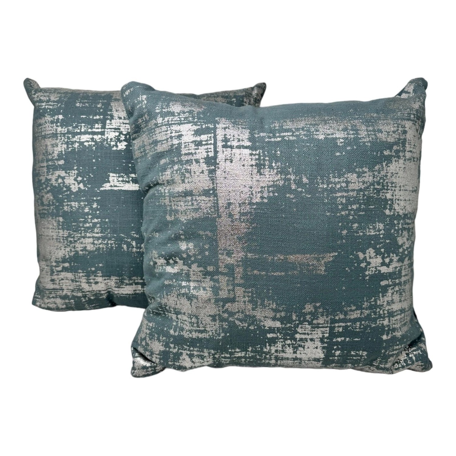 Jet-Line Indoor Dekokissen 2er Set Blau/Silber 40 x 40 cm Jet-Line Indoor Dekokissen 2er Set Blau/Silber 40 x 40 cm von Jet-Line