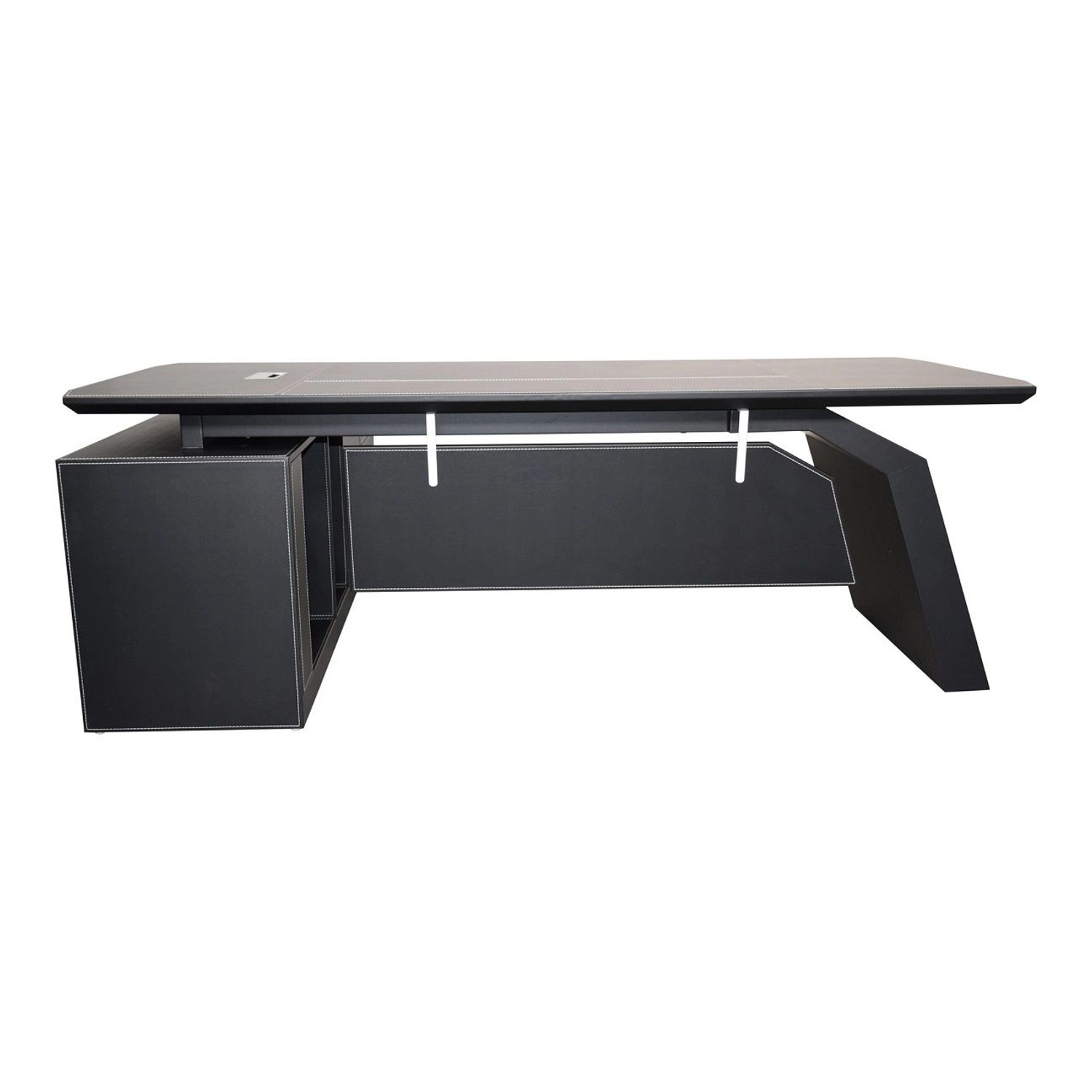 Jet-Line Luxus Chef Schreibtisch Pittsburgh Rechtsseitig Inklusive 2 Sideboards 220 x 185 x 76 cm Jet-Line Luxus Chef Schreibtisch Pittsburgh Rechtsseitig Inklusive 2 Sideboards 220 x 185 x 76 cm von Jet-Line
