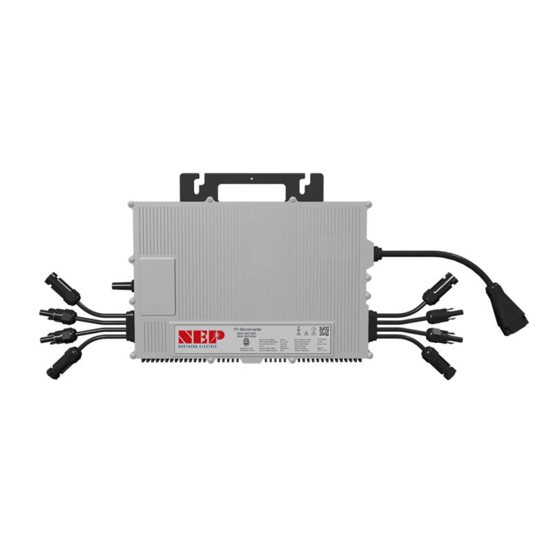 Jet-Line Micro Wechselrichter NEP BDM 2000 W Drosselbar auf 800 W für Balkonskraftwerk mit WiFi von Jet-Line