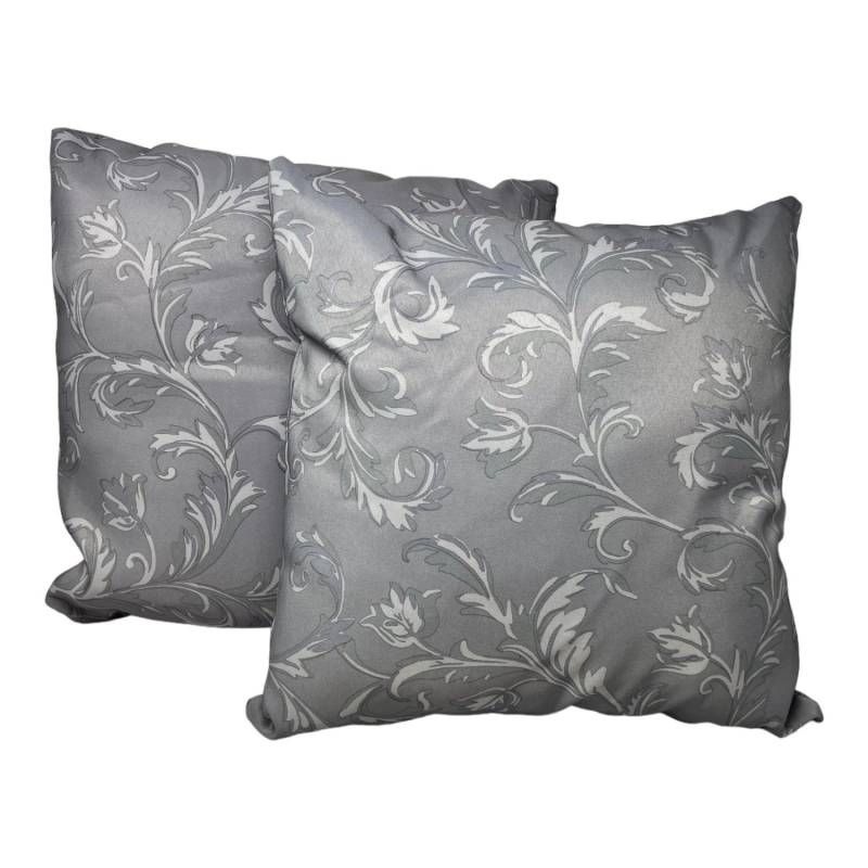 Jet-Line Outdoor Rückenkissen 2er Set Nizza Anthrazit 40 x 40 cm von Jet-Line