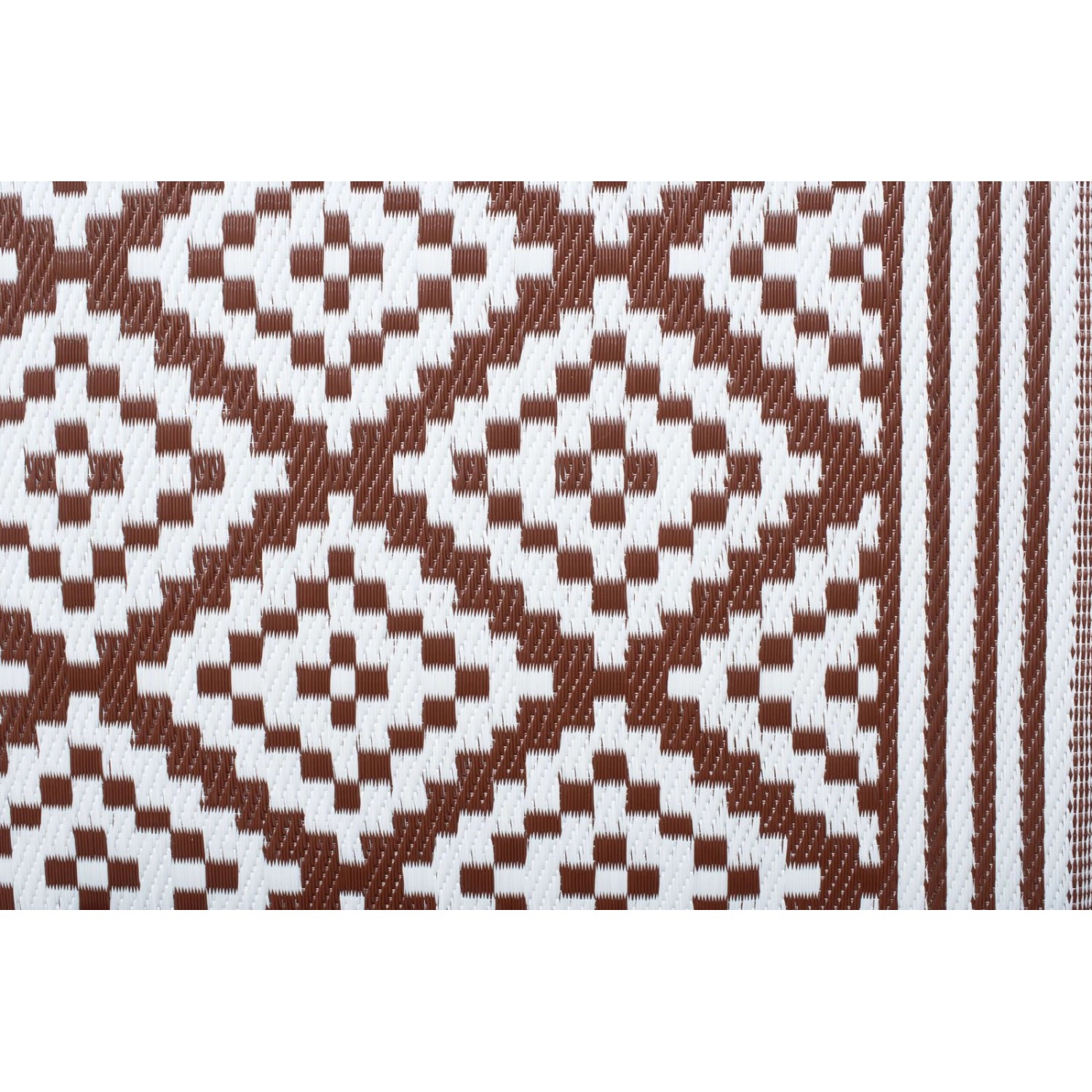 Jet-Line Outdoorteppich Austin Braun mit Geometrischen Mustern 120 x 180 cm Jet-Line Outdoorteppich Austin Braun mit Geometrischen Mustern 120 x 180 cm von Jet-Line